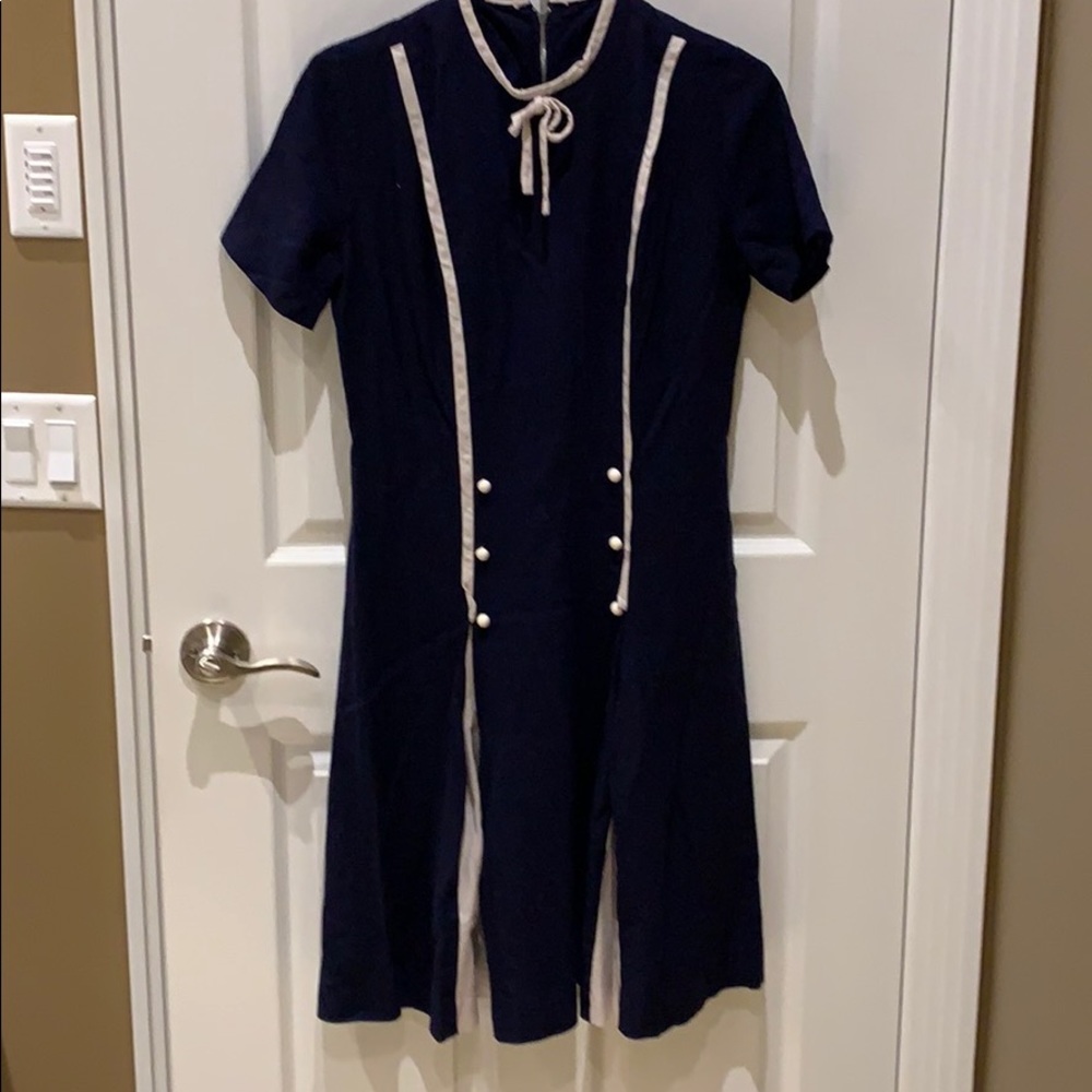 Navy Blue Vintage dress